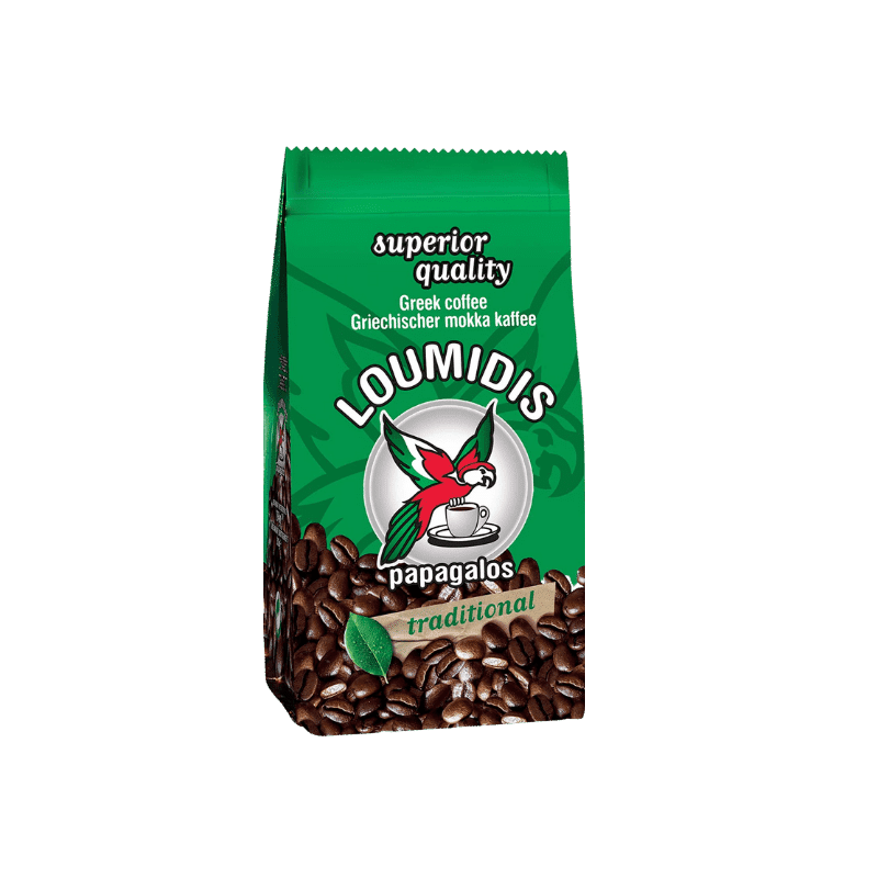 Kaffee gerösteter Mokka (96g) Loumidis von Nestlè Hellas bei Araxxon  - Hochwertiges griechisches Produkt.   Kaffee gerösteter Mokka (96g) Loumidis από Nestlè Hellas στο Araxxon  - Αυθεντικό ελληνικό προϊόν.